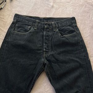 Men's Black Denim Jeans